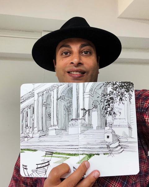 Drawing New York with Vin Ganapathy