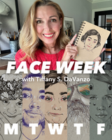 FACE WEEK: Ink Portraits with Tiffany S. DaVanzo