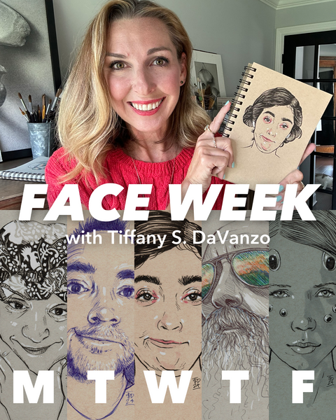 FACE WEEK: Ink Portraits with Tiffany S. DaVanzo