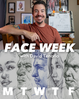 FACE WEEK: Pen Portraits with David Tenorio