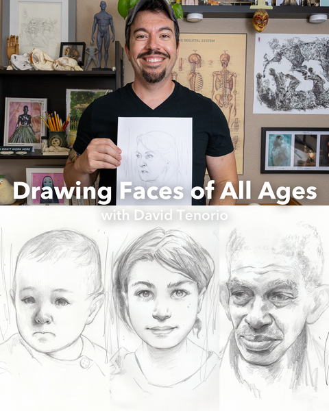 Drawing Faces of All Ages with David Tenorio