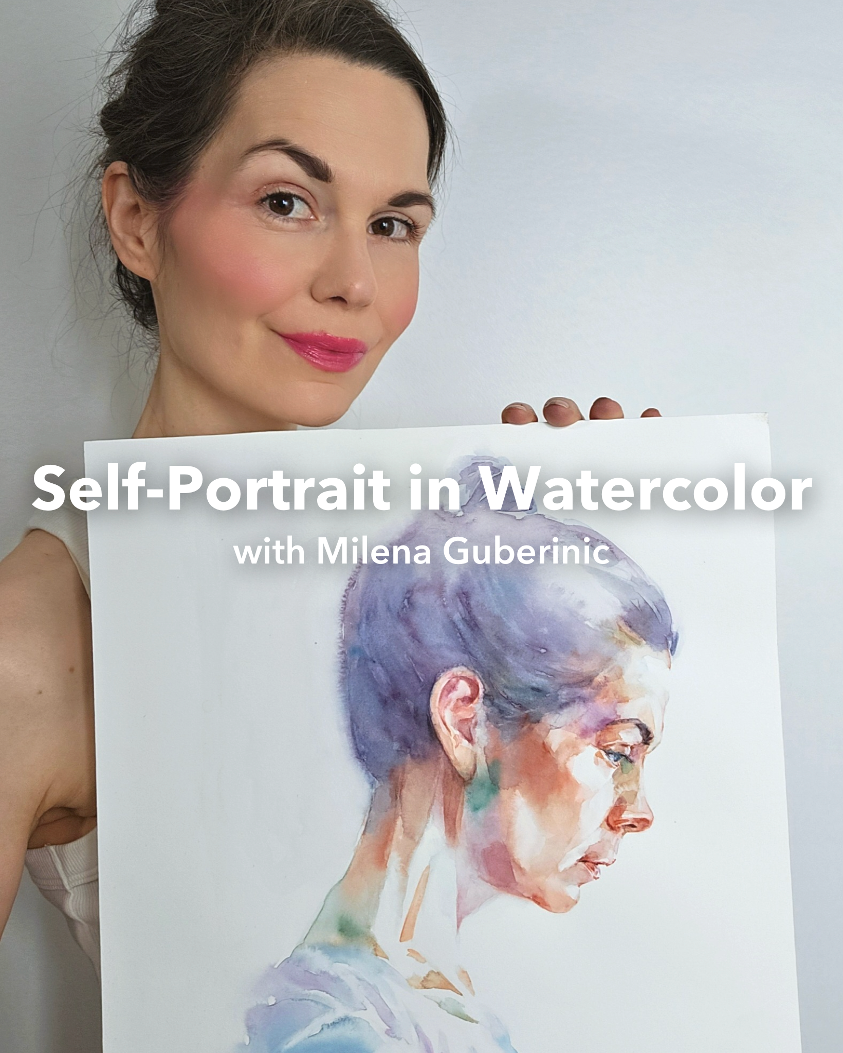 洋書 Portrait Painting in Watercolor by Charl Portrait Painting in Watercolor: Reid, Charles