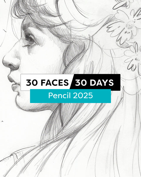 30 Faces/30 Days - Pencil (2025)