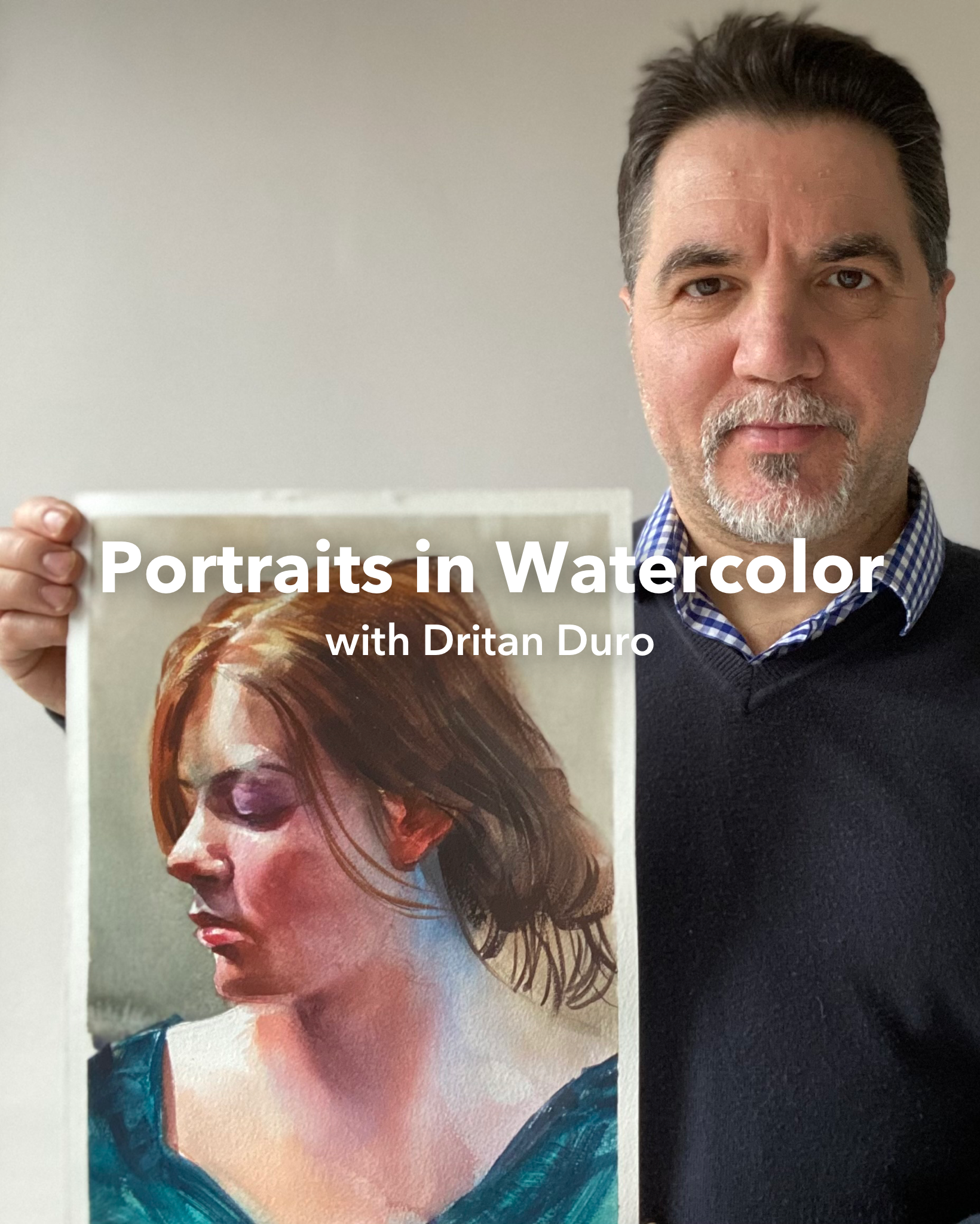 洋書 Portrait Painting in Watercolor by Charl Portrait painting in watercolour: Charles Reid