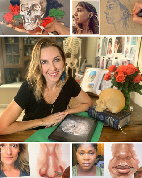 Drawing Anatomy: The Human Face with Tiffany S. DaVanzo