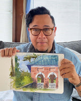 Painting Architecture in Nature with RG Peredo